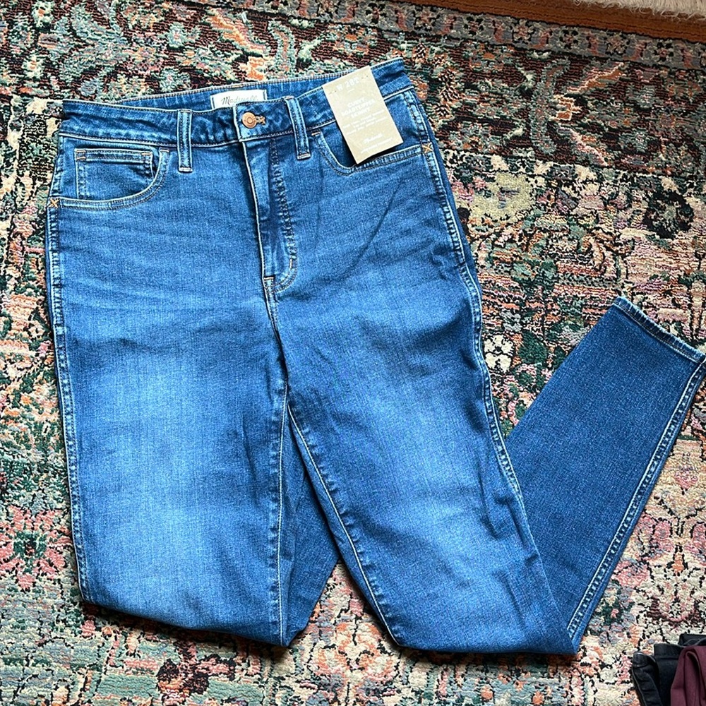 NWT Madewell Curvy Roadtripper Skinny